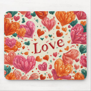 Valentinstag-Mauspad   Romantisch Mousepad