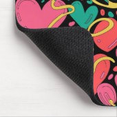 Valentinstag-Mauspad | Romantisch Mousepad (Ecke)