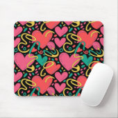 Valentinstag-Mauspad | Romantisch Mousepad (Mit Mouse)