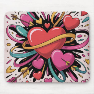 Valentinstag-Mauspad   Romantisch Mousepad