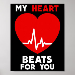 Valentinstag mein Herz schlägt für Sie Match Cou Poster