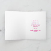 Valentinstag - mein kleiner Engel - Süße Feiertagskarte (Innenseite)