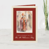 Valentinstag Messe Gebet Karte (Vorderseite)