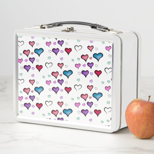 Valentinstag Metall Brotdose (Beispiel)