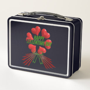 Valentinstag Metall Brotdose