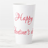 Valentinstag Milchtasse (Vorderseite)