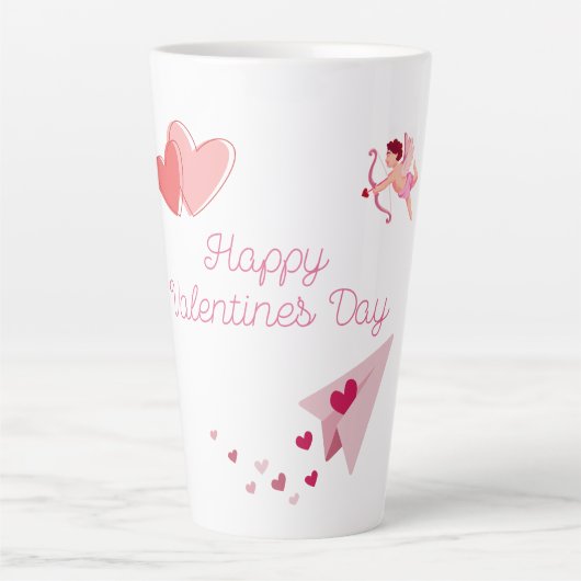 Valentinstag Milchtasse (Vorderseite)