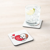 Valentinstag, Miss dich Getränkeuntersetzer (Rechte Seite)