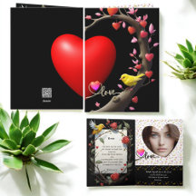 Valentinstag mit Kanarienvogel