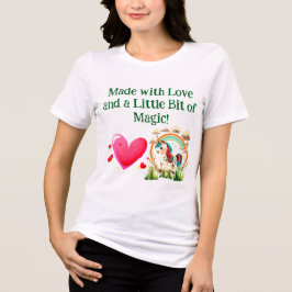 Valentinstag mit Liebe und ein bisschen Magie Tri-Blend Shirt