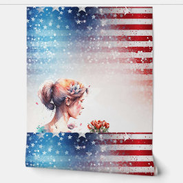 Valentinstag mit Patriotischem Flair Tapete