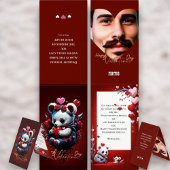 Valentinstag mit reichem Teddybär