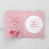 Valentinstag mit reichem Teddybär Feiertagskarte (Innenseite)