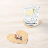 Valentinstag mit reichem Teddybär Untersetzer (Vor Ort)