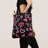 Valentinstag mit rosa Herzchen Tasche (Von Nahem)