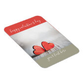 Valentinstag mit zwei Herz Magnet (Rechte Seite)
