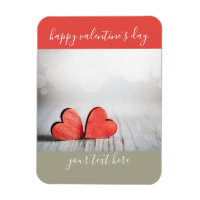 Valentinstag mit zwei Herz