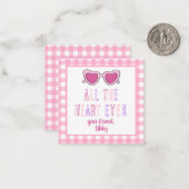 Valentinstag Mitteilungskarte (Vorderseite/Rückseite Beispiel)