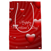 Valentinstag Mittlere Geschenktüte (Vorderseite)