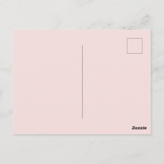 Valentinstag Mops Hunde Postkarte (Rückseite)