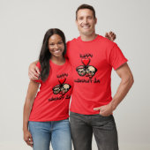 Valentinstag-Mopspaare T-Shirt (Unisex)