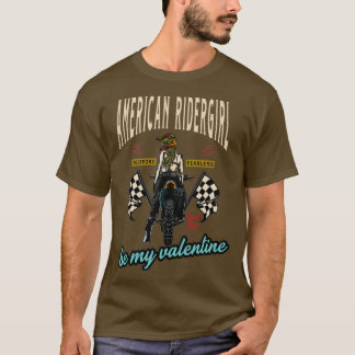 Valentinstag Motorrad T-Shirt