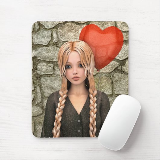 Valentinstag Mousepad (Mit Mouse)