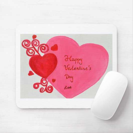 Valentinstag Mousepad (Mit Mouse)
