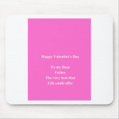 Valentinstag Mousepad (Vorne)