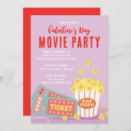 Valentinstag Movie Party Einladung