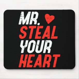 Valentinstag Mr. Steal Your Heart Jungen Kinder Kl Mousepad