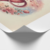 Valentinstag-Mug-Set Geschenkpapier (Ecke)