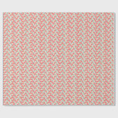 Valentinstag-Muster Geschenkpapier (Flach)