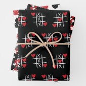 Valentinstag Muster Geschenkpapier Set (Beispiel)