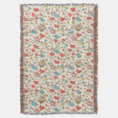 Valentinstag-Muster mit Amor Decke (Vorderseite Vertikal)