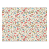 Valentinstag-Muster mit Amor Tischdecke (Vorderseite (Horizontal))