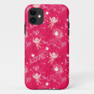 Valentinstag-Muster mit Cupid Case-Mate iPhone Hülle