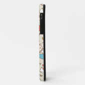 Valentinstag-Muster mit Cupid Case-Mate iPhone Hülle (Hinten/Links)