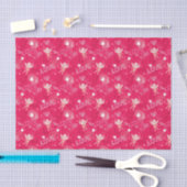 Valentinstag-Muster mit Cupid Seidenpapier (Handwerk)