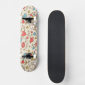 Valentinstag-Muster mit Cupid Skateboard (Vorderseite)