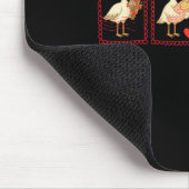 Valentinstag Mutter Baby Krankenschwester Stempel Mousepad (Ecke)
