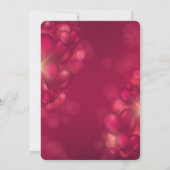 Valentinstag-Nacht-Party Einladung (Rückseite)