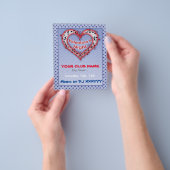 Valentinstag, Nacht, Party Flyer (Gruppe)