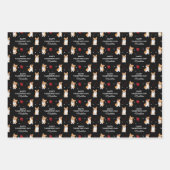 Valentinstag | Name Ihres Valentins hinzufügen Geschenkpapier Set (Vorderseite 2)