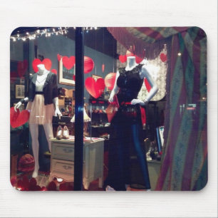 Valentinstag New Yorker Boutique - Herz Mousepad