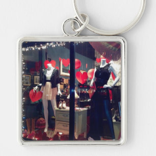 Valentinstag New Yorker Boutique - Herz Schlüsselanhänger