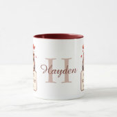 Valentinstag Niedlich Igel Liebe Tasse (Zentrum)