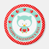 Valentinstag niedlich magnet (Vorne)