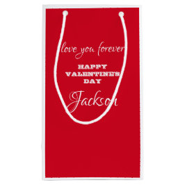 Valentinstag Niedlich Moderne Personalisiert für i Kleine Geschenktüte