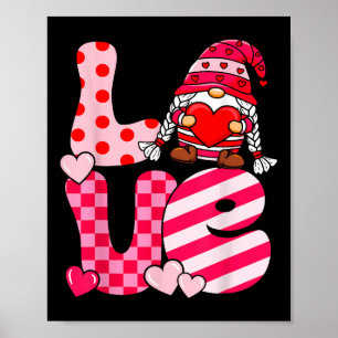 Valentinstag Niedliche Liebe Herzstück Grün Funny Poster